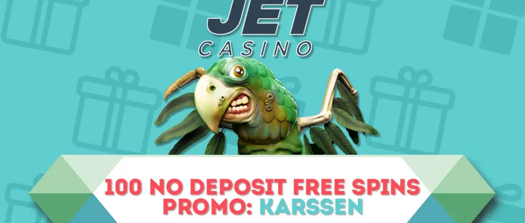 Бездепозитные бесплатные вращения в Jet Casino