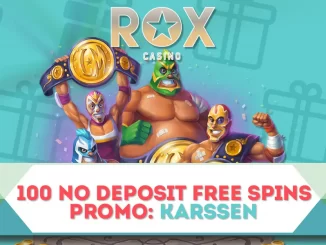 Бездепозитные бесплатные вращения в Rox Casino