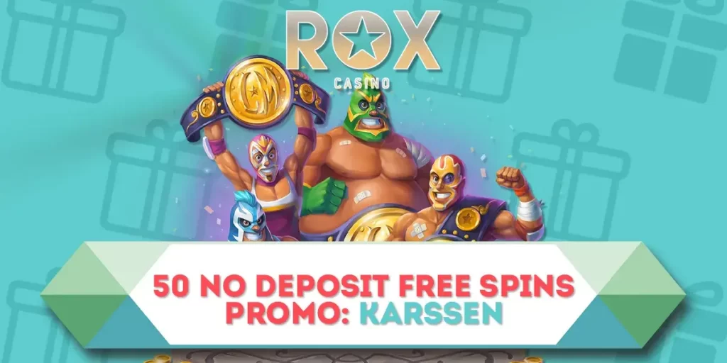 Бездепозитные бесплатные вращения в Rox Casino